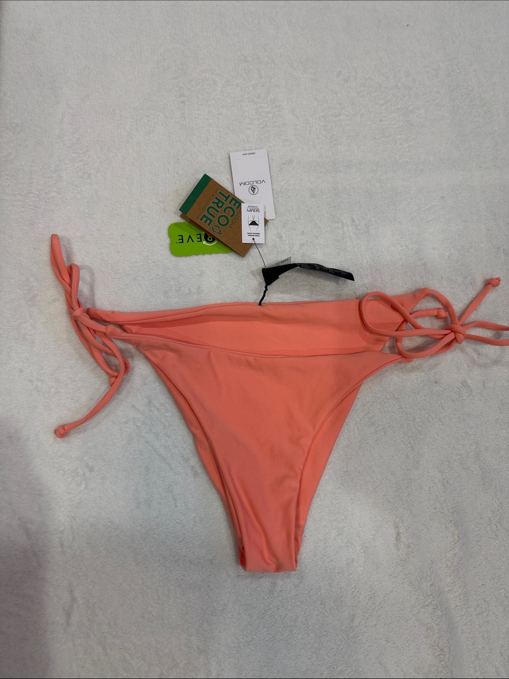 Volcom Women’s Coral Tie-Side Bikini Bottoms